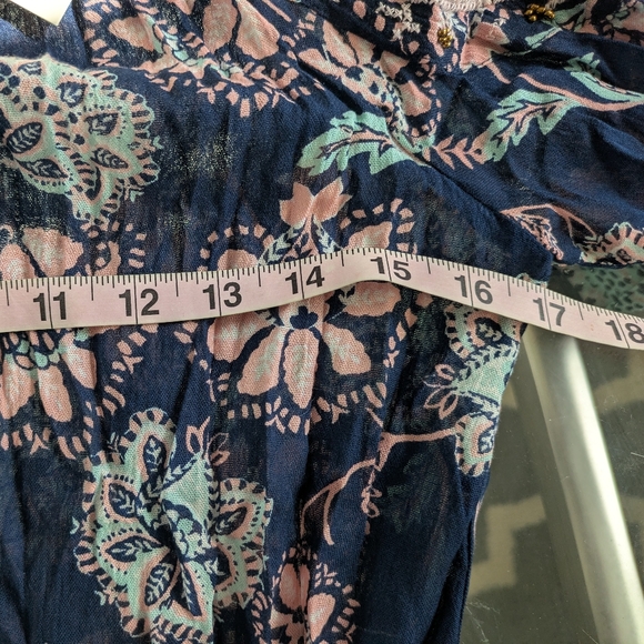 NWT, Floral Bare/Cold Shoulder Dress - Picture 11 of 13